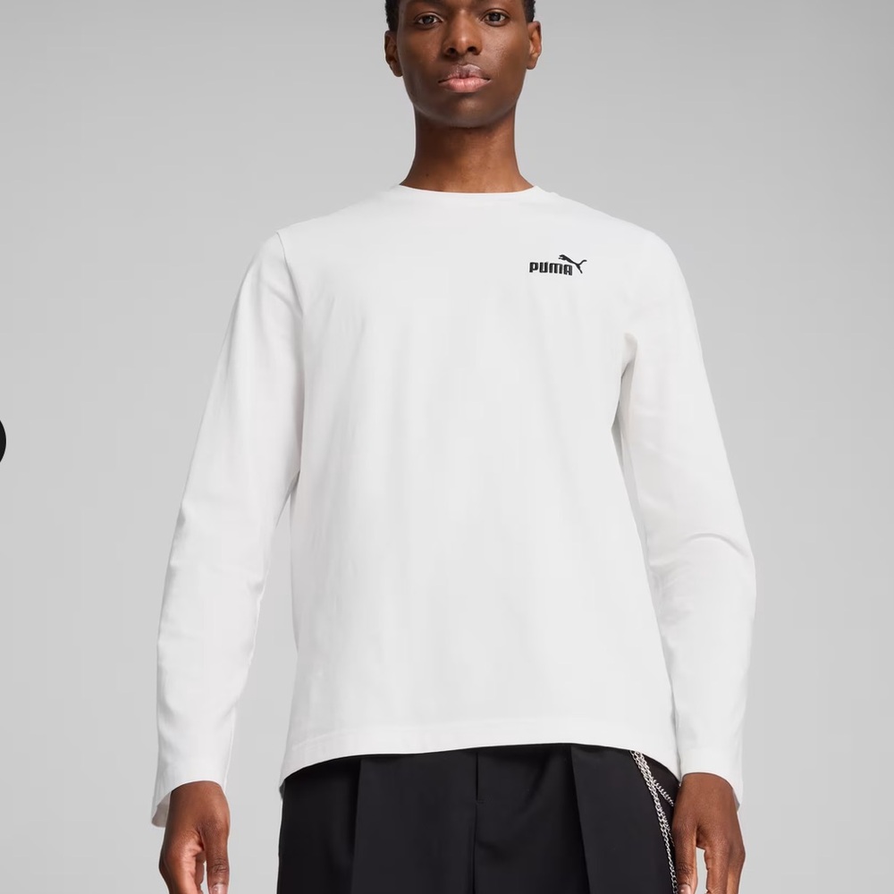 NWT PUMA Essentials Men's Long Sleeve Tee size medium‎